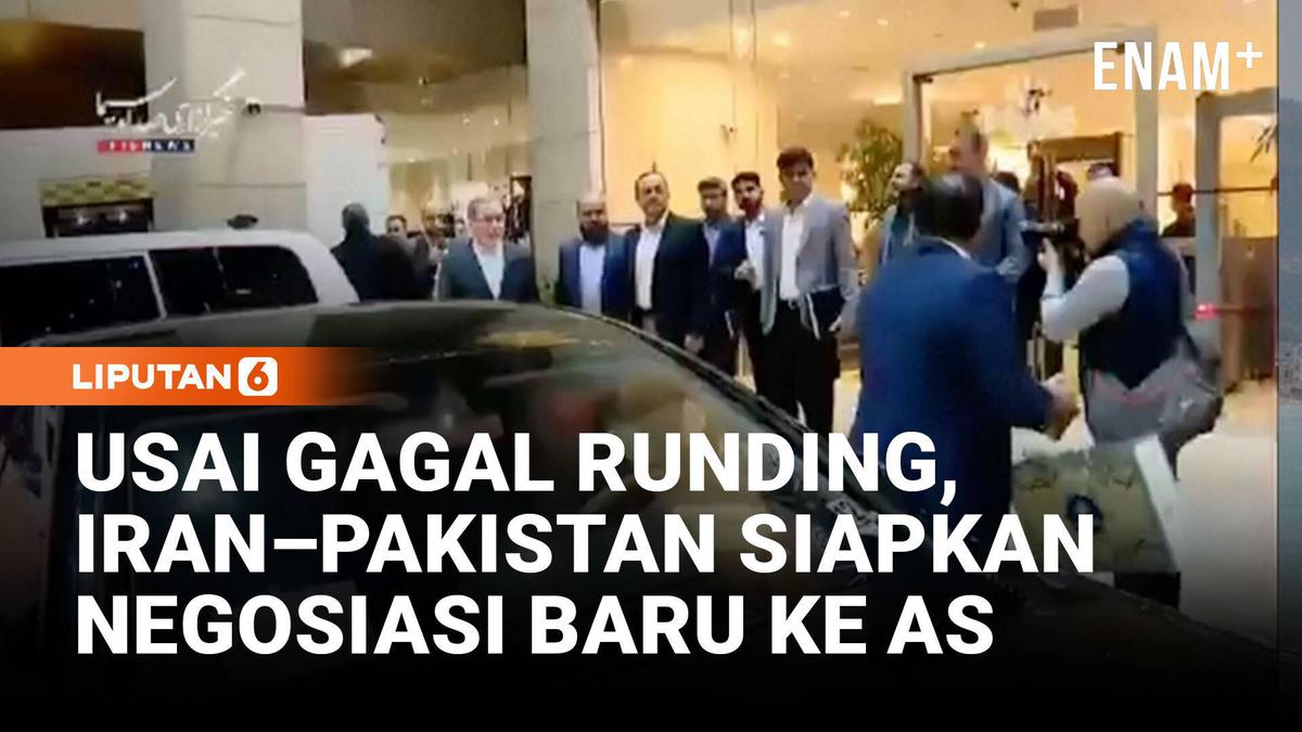 Usai Negosiasi Gagal, Iran Temui Pakistan Bicara Negosiasi Baru untuk AS