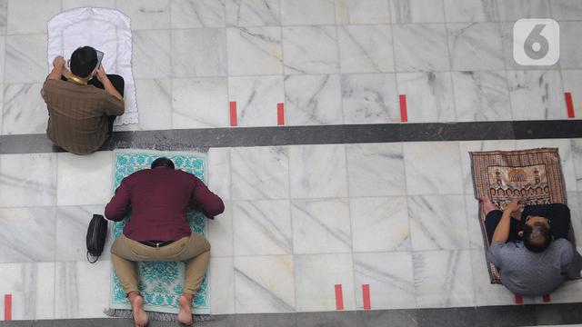 Masjid Cut Meutia Gelar Salat Jumat di Masa PSBB Transisi