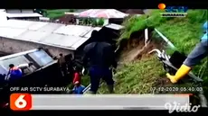 Longsor terjadi di Desa Ngliman, Kecamatan Sawahan, Nganjuk pada Sabtu (5/12) pukul 6 sore. Hujan deras mengguyur wilayah tersebut mengakibatkan tebing setinggi 20 meter longsor menutup jalan sepanjang 10 meter, dan 2.000 warga terisolasi.