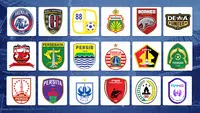 BRI Liga 1 - Daftar Lengkap Perserta BRI Liga 1 2022/2023 (Bola.com/Decika Fatmawaty)