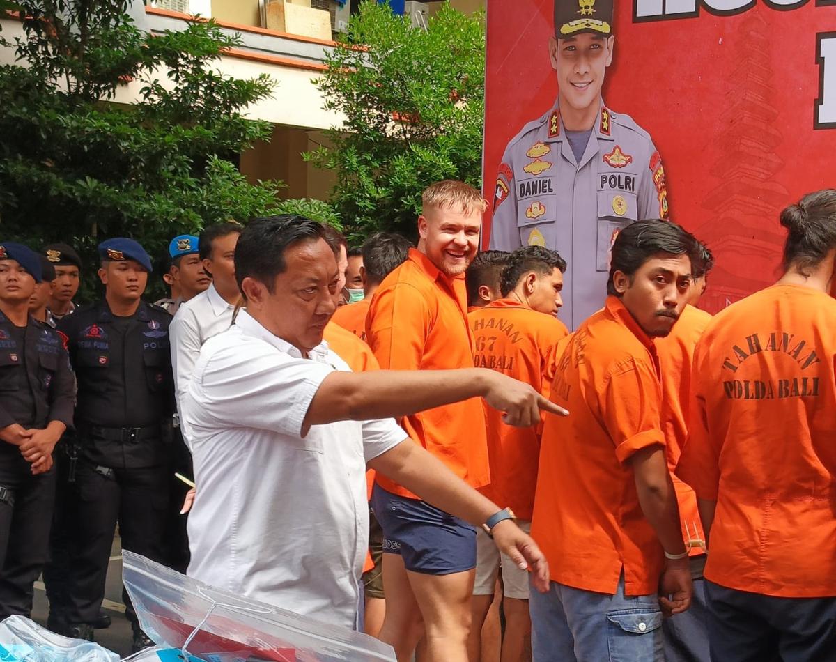 3 bule Inggris ditangkap selundupkan narkoba ke Bali