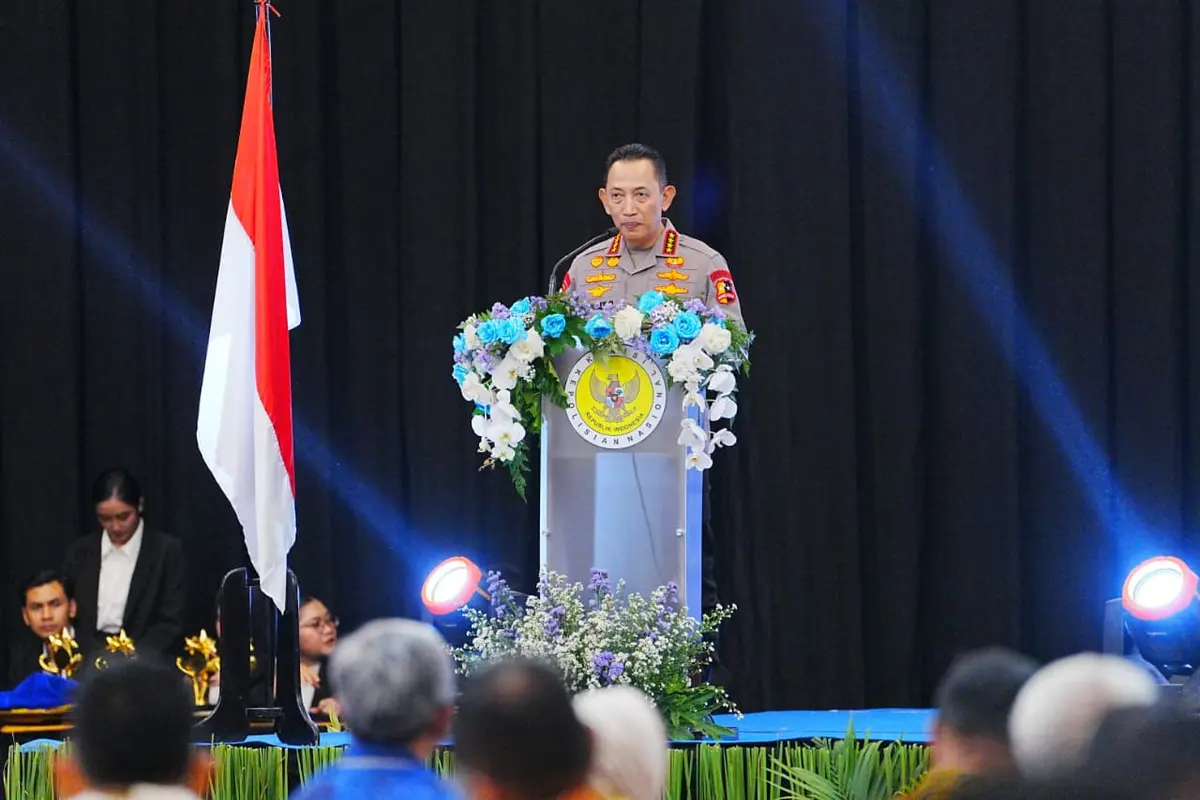 Kapolri Jenderal Listyo Sigit Prabowo di acara Kompolnas Award tahun 2025 di Hotel Merlyn Park, KH. Hasyim Ashari, Gambir, Jakarta Pusat, Kamis (16/10/2025) (Istimewa)