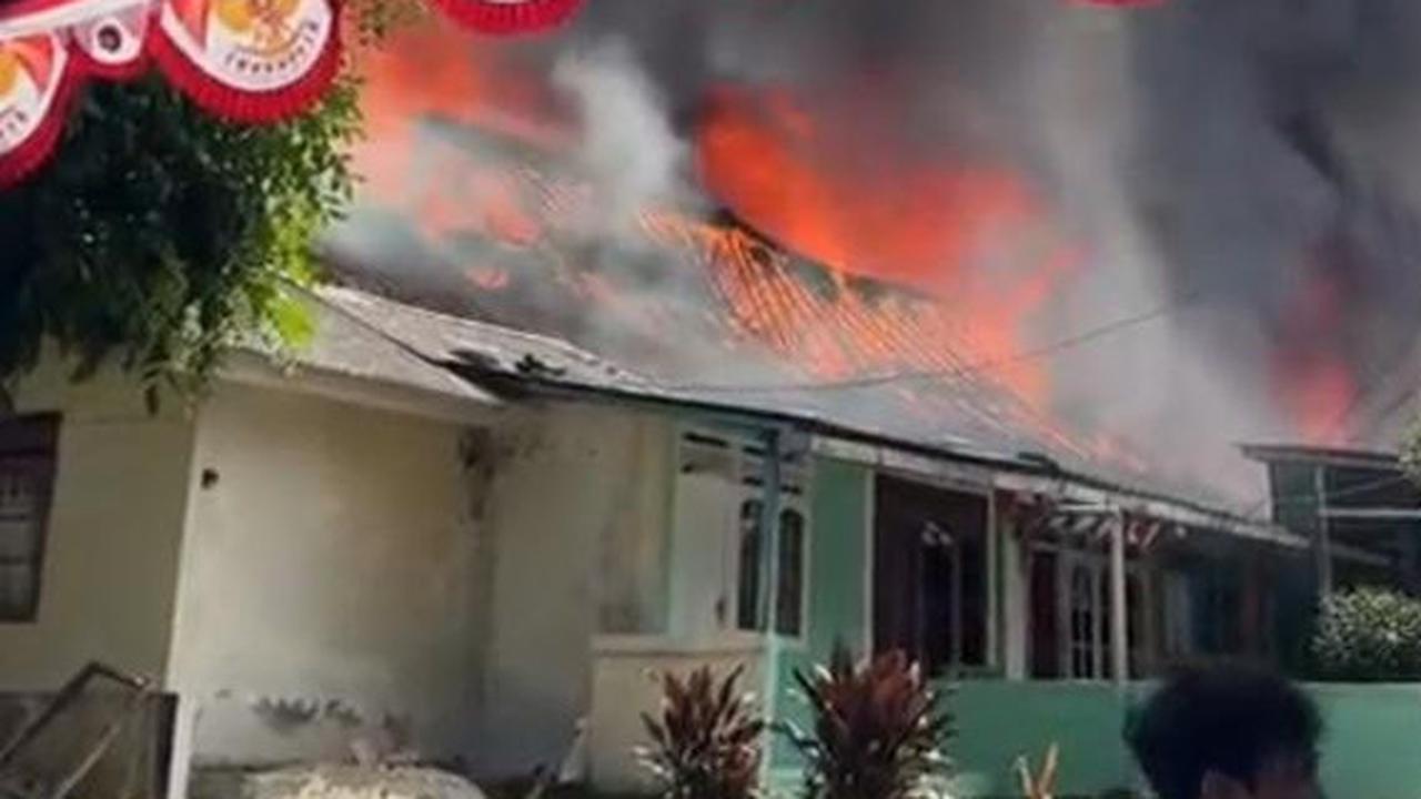 Kronologi Asrama Polri di Serpong Terbakar Hebat, Api Berkobar dan Asap Hitam Membubung Tinggi