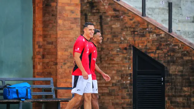 Foto: Belum Lengkap, 23 Pemain Timnas Indonesia Jalani Latihan Hari Kedua di Bali United Training Center