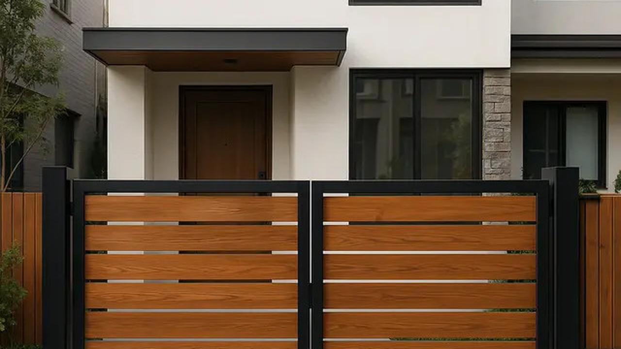 7 Model Pagar Rumah Sederhana di Perkotaan yang Estetik, Minimalis tapi Elegan di 2025