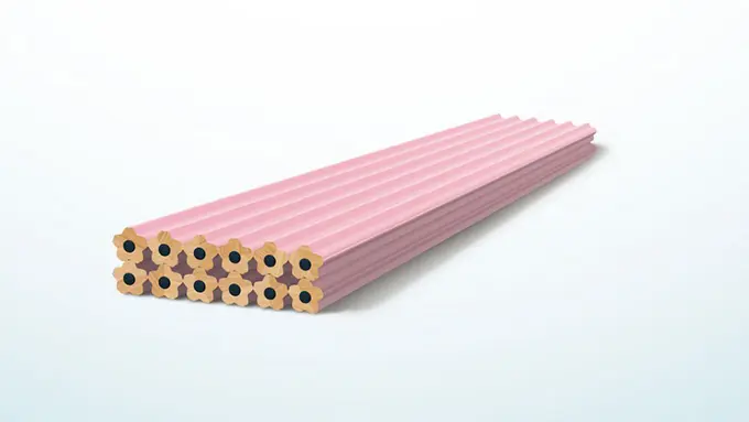 [Bintang] Saking Lucunya, Kamu Nggak Akan Tega Raut Pensil Bentuk Bunga Ini