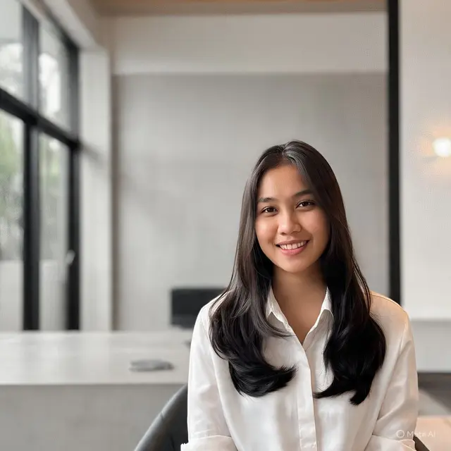 Model Rambut Layer Panjang yang Bikin Tirus