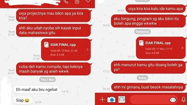 6 Chat Kerja Kelompok Ini Seenaknya Sendiri, Bikin Kesal
