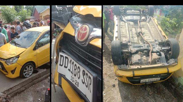 Viral Agya Kuning Diamuk Massa, Ternyata Milik Polisi Diduga Dipakai Buat Merampok