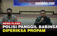 VIDEO: Buntut Pemanggilan Babinsa TNI, Penyidik Polresta Manado Diperiksa Propam