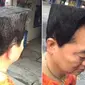 Seorang pria asal Taiwan, Wu Lei (54) memiliki bentuk rambut aneh agar terlihat lebih muda.