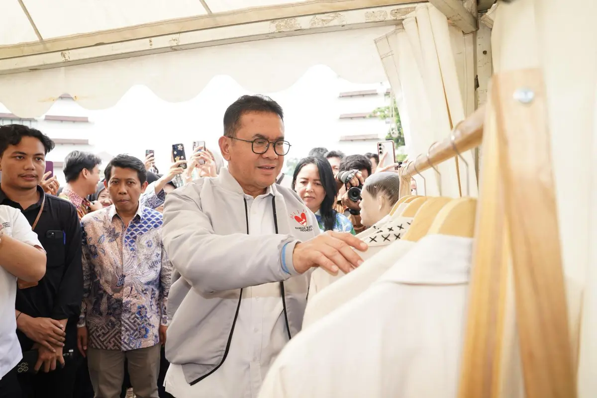 Menteri Perdagangan Budi Santoso meluncurkan GASPOL Goes to Campus bertajuk “Bangga, Bela dan Beli Buatan Indonesia” di Universitas Muhammadiyah Yogyakarta (UMY). (Foto: Kementerian Perdagangan)