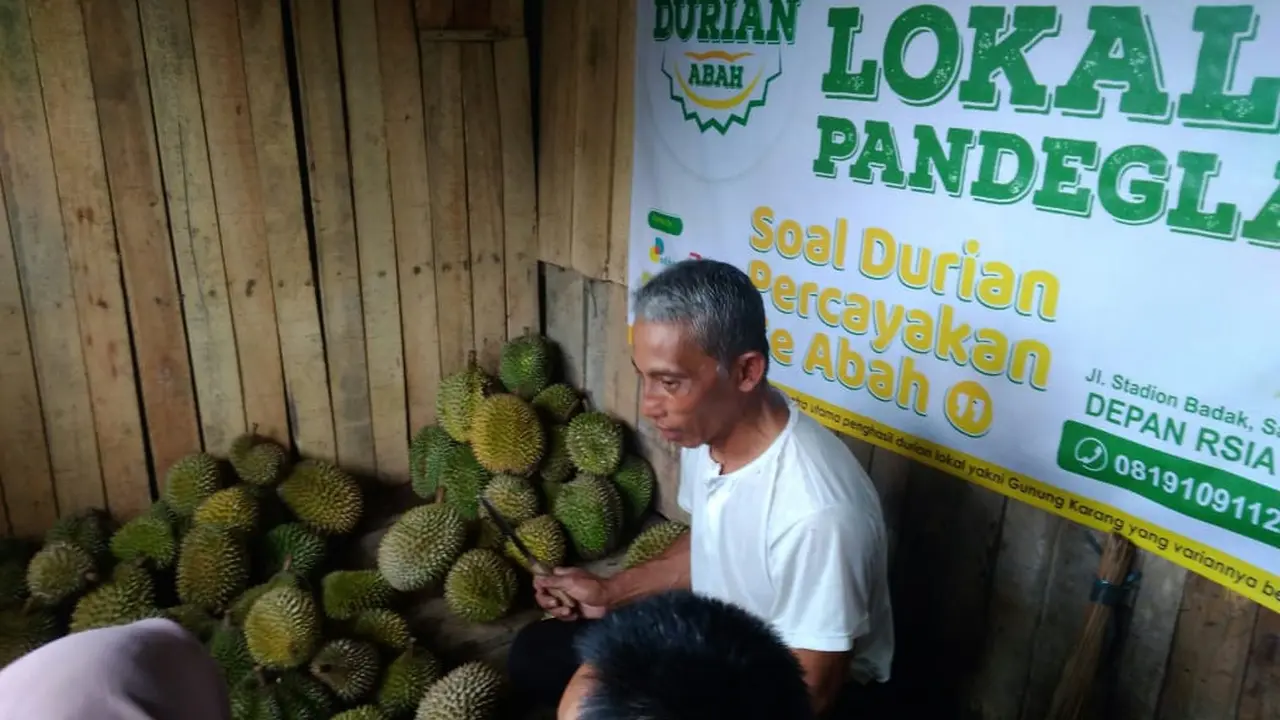 Durian Abah, Durian Lokal Pandeglang