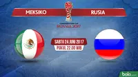 Confederations Cup 2017_Meksiko vs Rusia (Bola.com/Adreanus Titus)