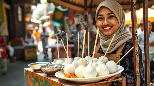 cara membuat cilok kanji