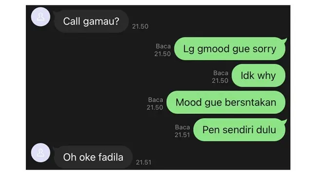 6 Chat Tanya 'Lagi Apa' Tanpa Basa-Basi Ini Balasannya Bikin Elus Dada