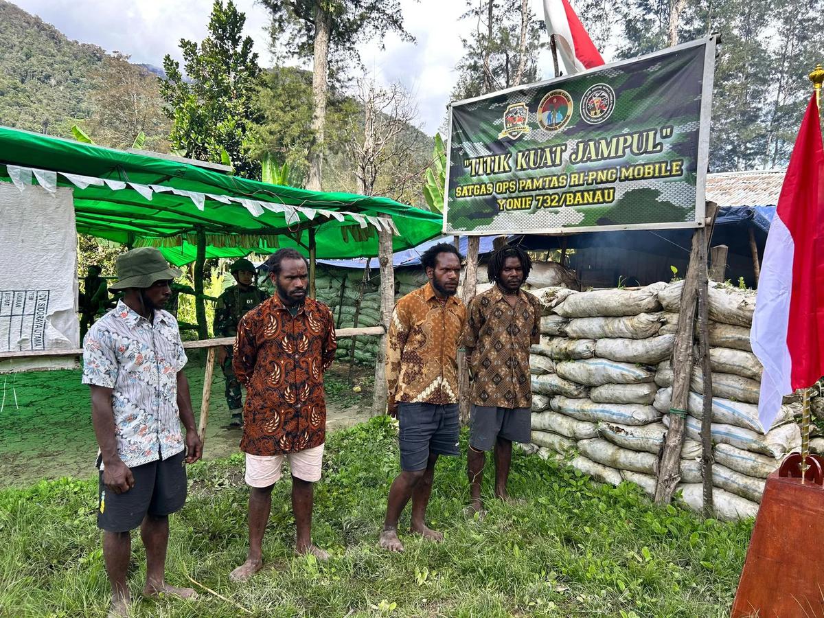 Lima Anggota OPM Kembali ke NKRI