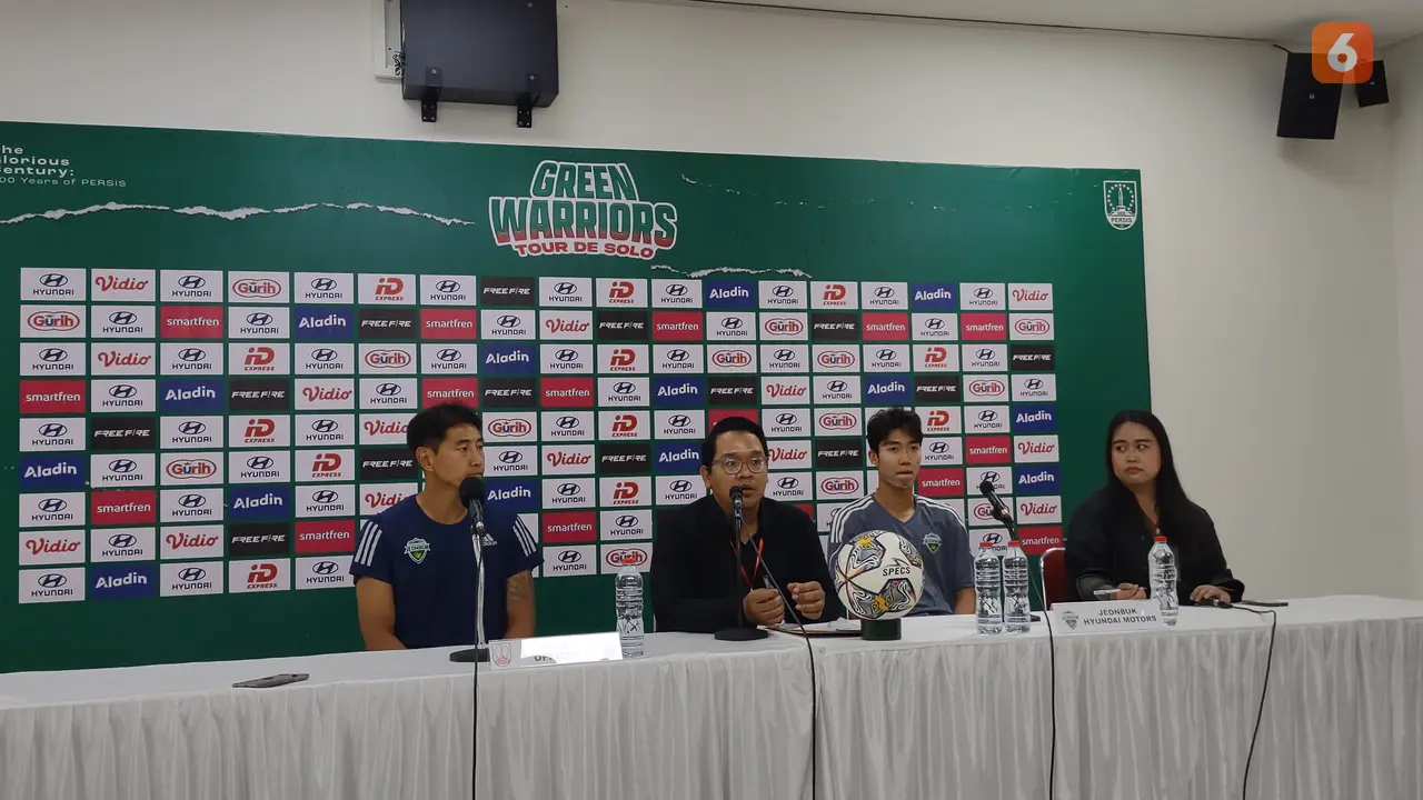 International friendly Match antara Persis Solo kontra Jeonbuk Hyundai Motor