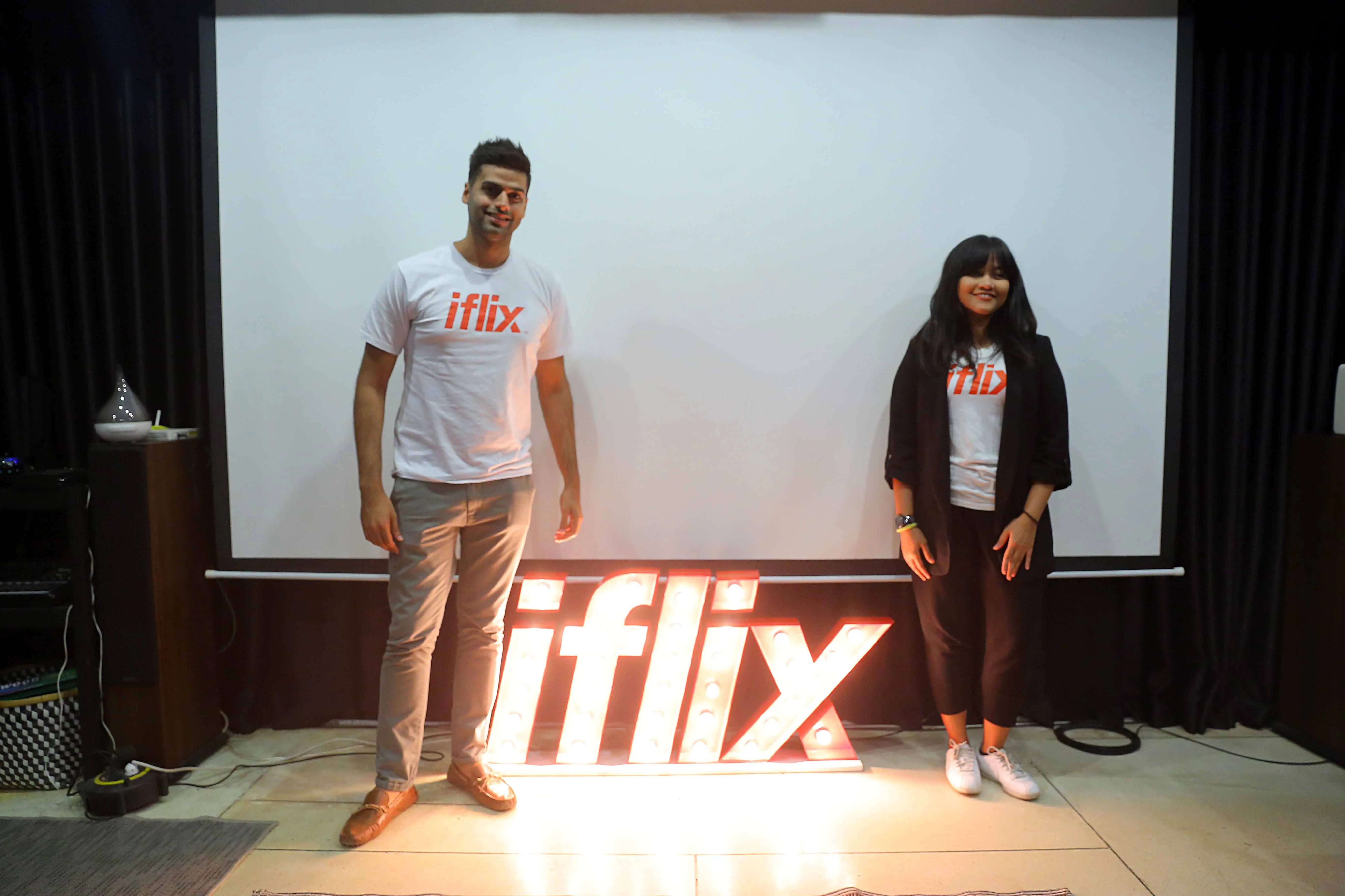 Preskon Iflix (Nurwahyunan/bintang.com)