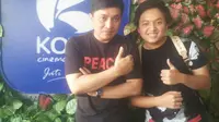 Yovie Widianto dan anaknya Arsy Widianto.