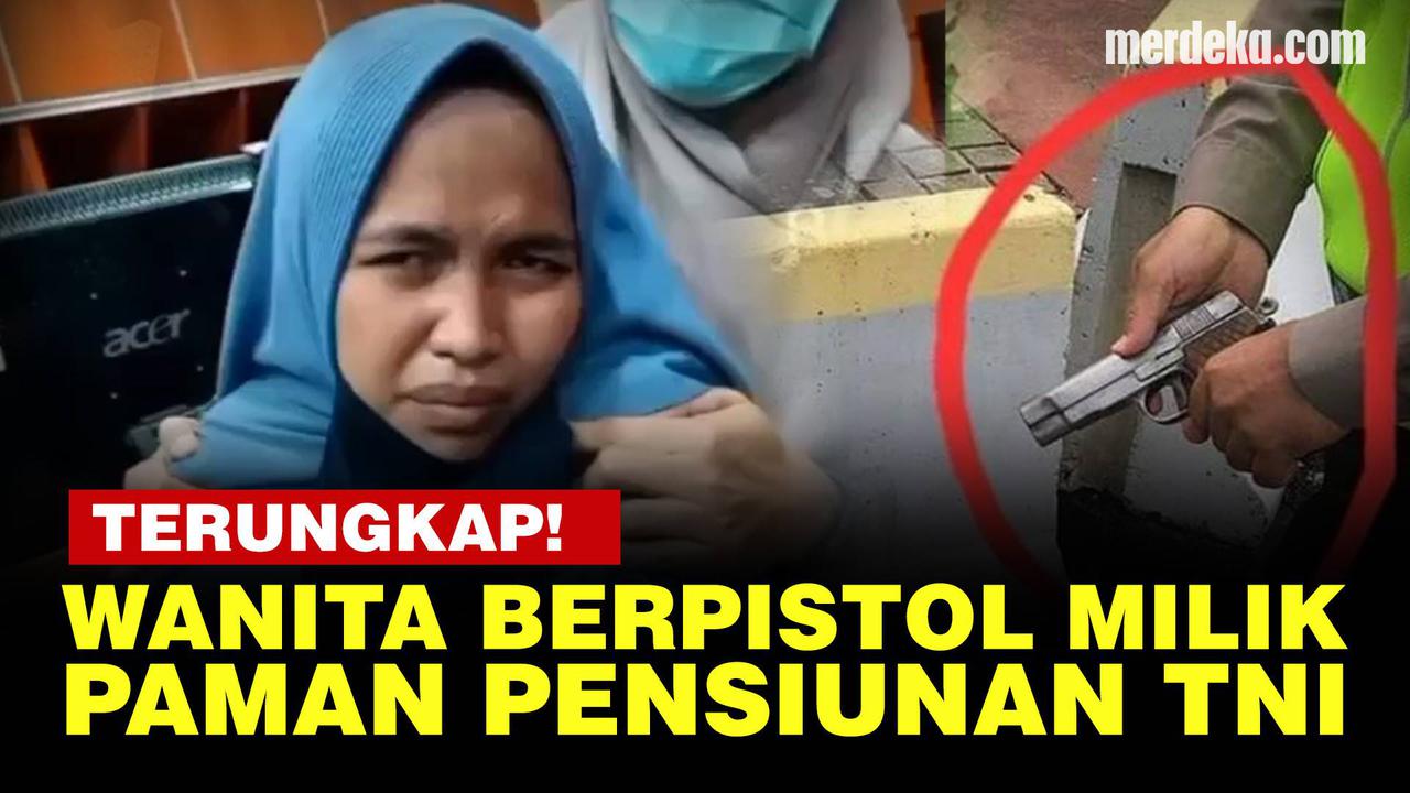 VIDEO: Wanita Terobos Istana Nekat Curi Pistol Pamannya Pensiunan TNI Temui Jokowi