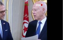 Bukan Bahas Tarif Dagang, Presiden Tunisia Tunjukkan Foto Anak-Anak Gaza Kelaparan ke Penasihat Presiden AS Trump