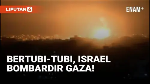VIDEO: Israel Terus Bombardir Gaza, Korban Tewas Bertambah!