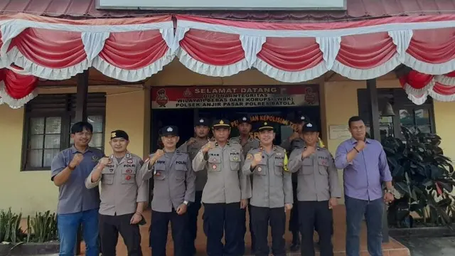 Kantor Polsek Anjir Pasar Barito Kuala. (Foto: humas polri)