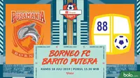 Shopee Liga 1 - Pusamania Borneo FC Vs Barito Putera (Bola.com/Adreanus Titus)