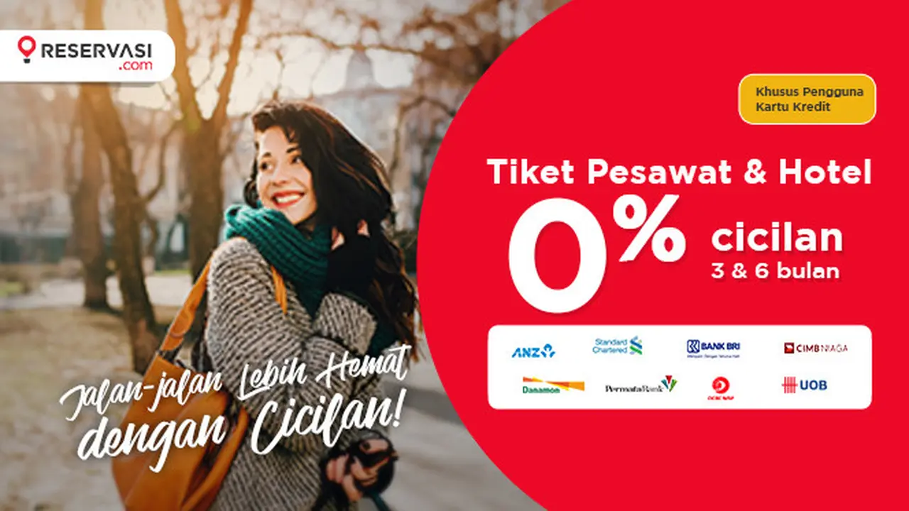 Reservasi.com Gelar Promo 0% Khusus Libur Lebaran