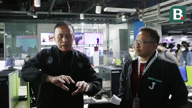 Kunjungan Ketum PSSI Mochamad Iriawan ke SCTV Tower
