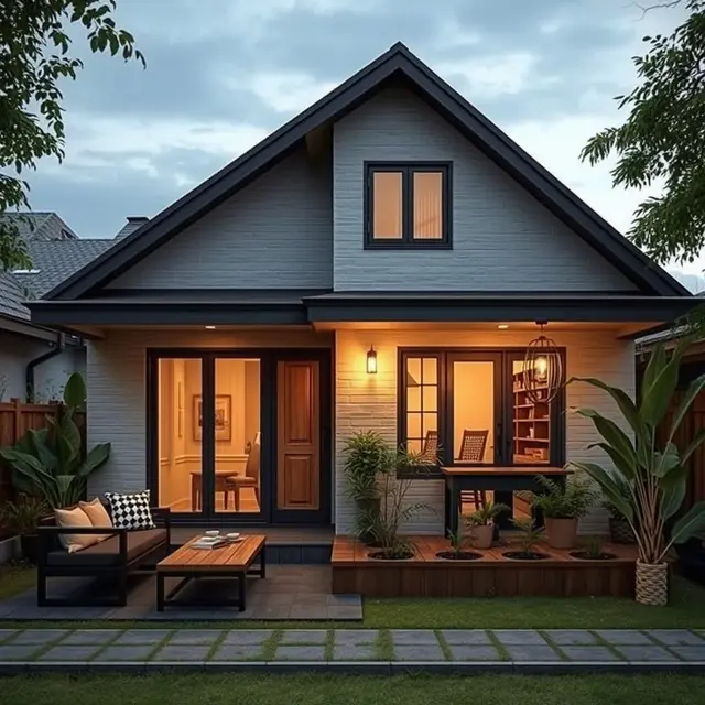 Rumah Cantik Sederhana Tapi Elegan
