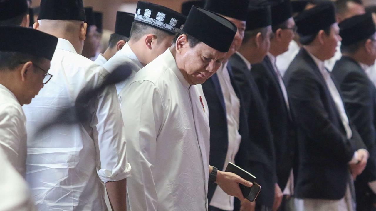 Prabowo-Gibran laksanakan salat Idulfitri di Masjid Istiqlal