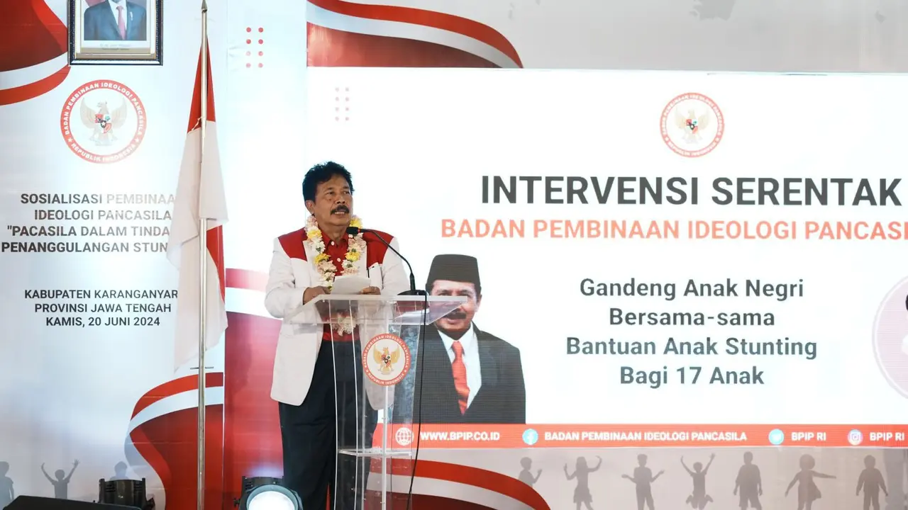 Kepala BPIP, Prof. Yudian Wahyudi di Karanganyar, Jawa Tengah (20/06) (Istimewa)