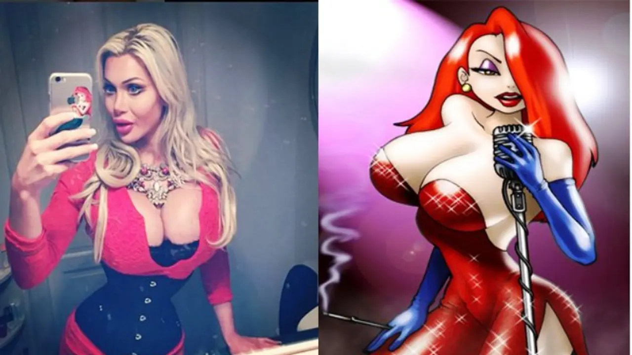 Demi Mirip Kartun Jessica Rabbit, Orang Ini Rela Operasi Ekstrim