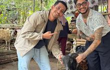 Viral! Onadio Leonardo Tiba-Tiba Ikut Kurban Kambing di Momen Iduladha 2025