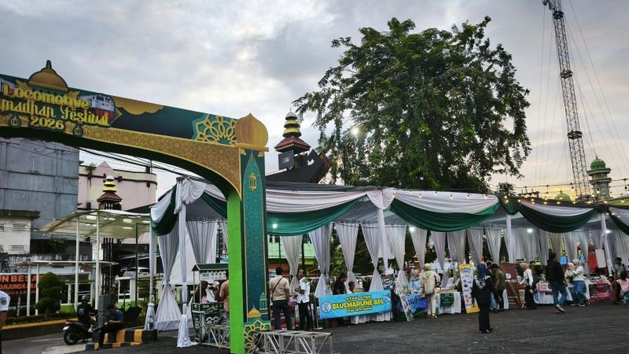 Lokomotif Ramadan Festival KAI Tanjungkarang Semarakkan Bulan Suci 1447 H di Bandarlampung