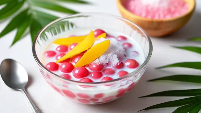 Resep Tub Tim Grob Dessert khas Thailand yang Segar dan Menggugah Selera