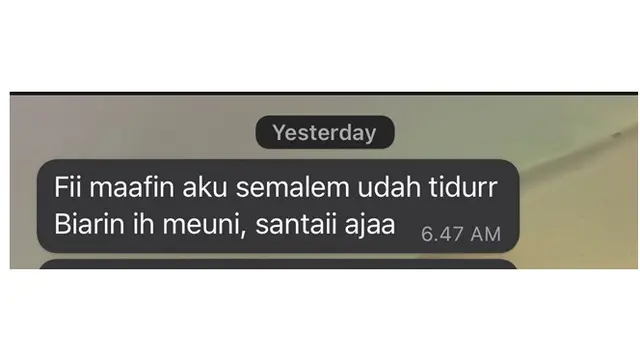 6 Chat Minta Maaf Baru Balas Karena Ketiduran Ini Kocak Sampai Bikin Nyesek