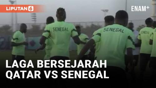 VIDEO: Senegal Bidik Poin Penuh di Laga Kedua Kontra Qatar