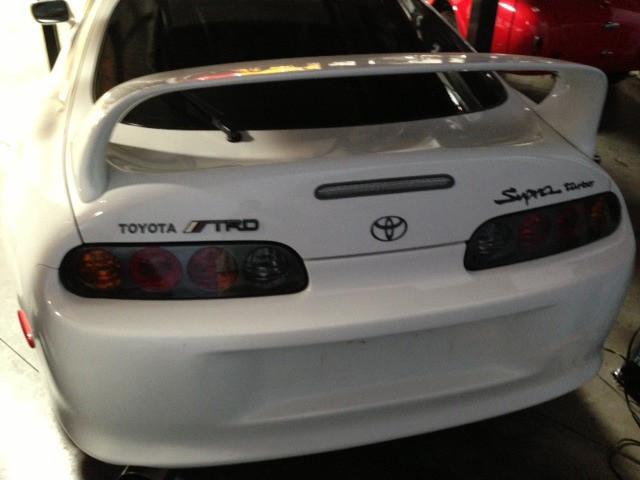 Toyota MarkIV Supra rear view