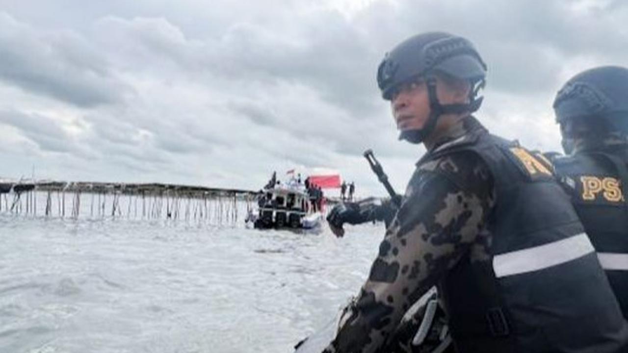 KKP Kerahkan 400 Personel Bongkar Pagar Laut Tangerang