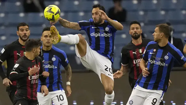 Foto: Inter Milan Juara, Simone Inzaghi Tegaskan Dirinya Sebagai Pelatih Jagonya Piala Super Italia