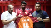 Hussein Alaa Hussein, pemain asal Irak yang tak memenuhi persyaratan fisik di Pusamania Borneo FC. (Pusamania Borneo FC)