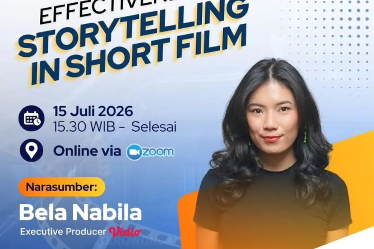 IMDE Gelar Webinar Effectiveness Storytelling in Short Film