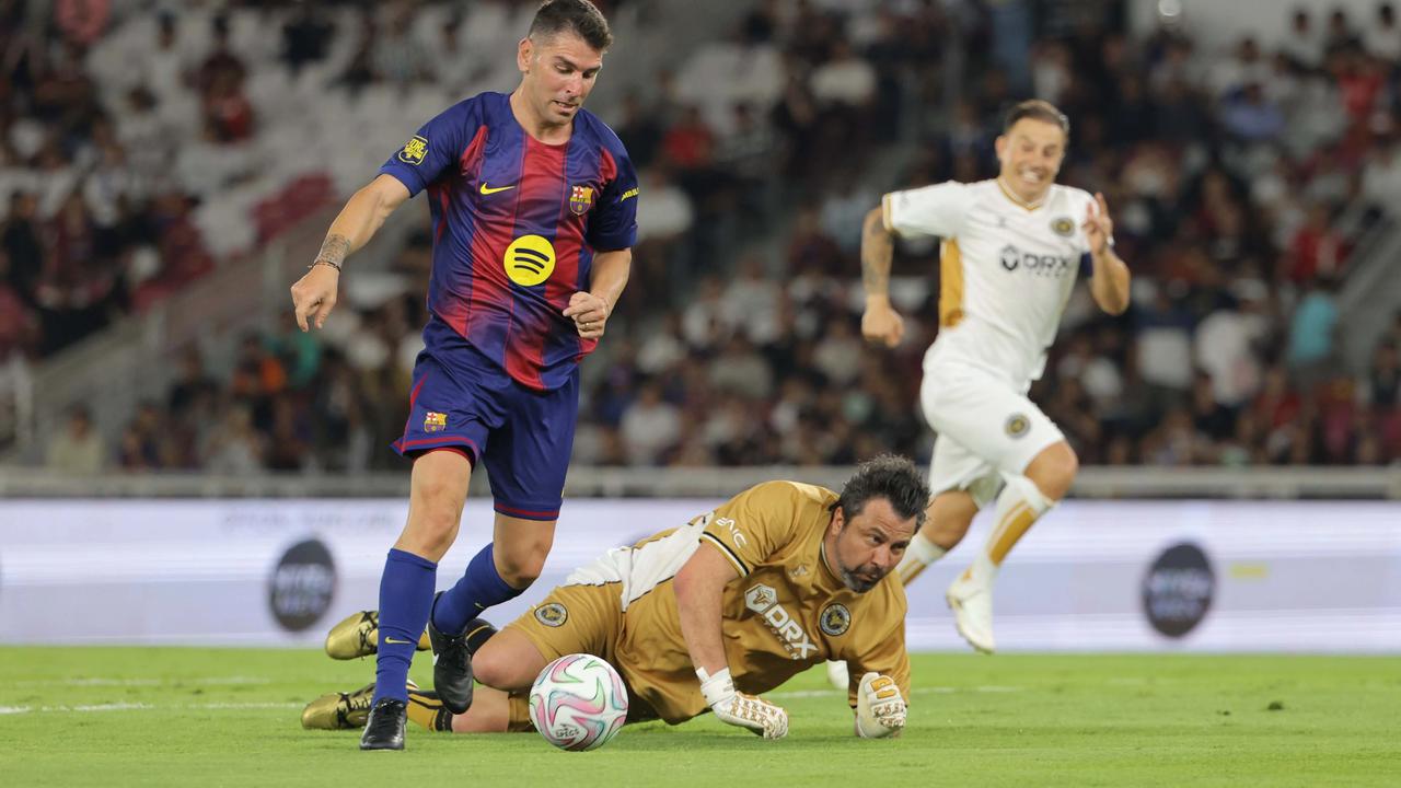 FOTO: Barcelona Legends Tundukkan DRX World Legends di Jakarta