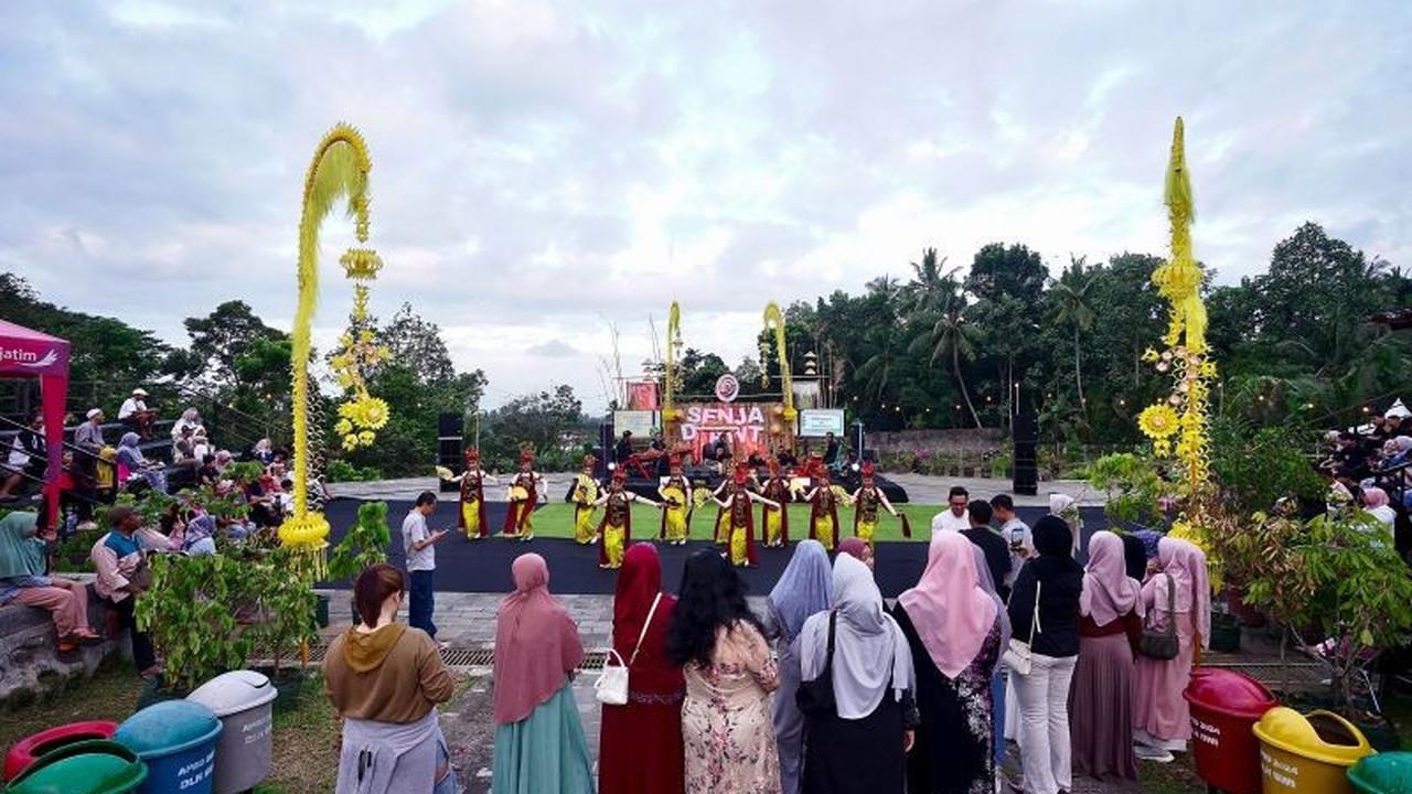 Tari Gandrung Meriahkan Senja di Agrowisata Tamansuruh Banyuwangi, Manjakan Wisatawan