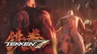 Kazuya dan Heihachi kembali berseteru di salah satu adegan opening movie Tekken 7.