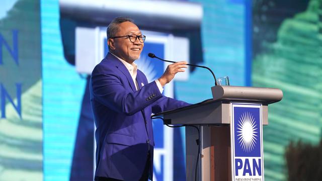 Ketua Umum Partai Amanat Nasional (PAN) Zulkifli Hasan (Zulhas)
