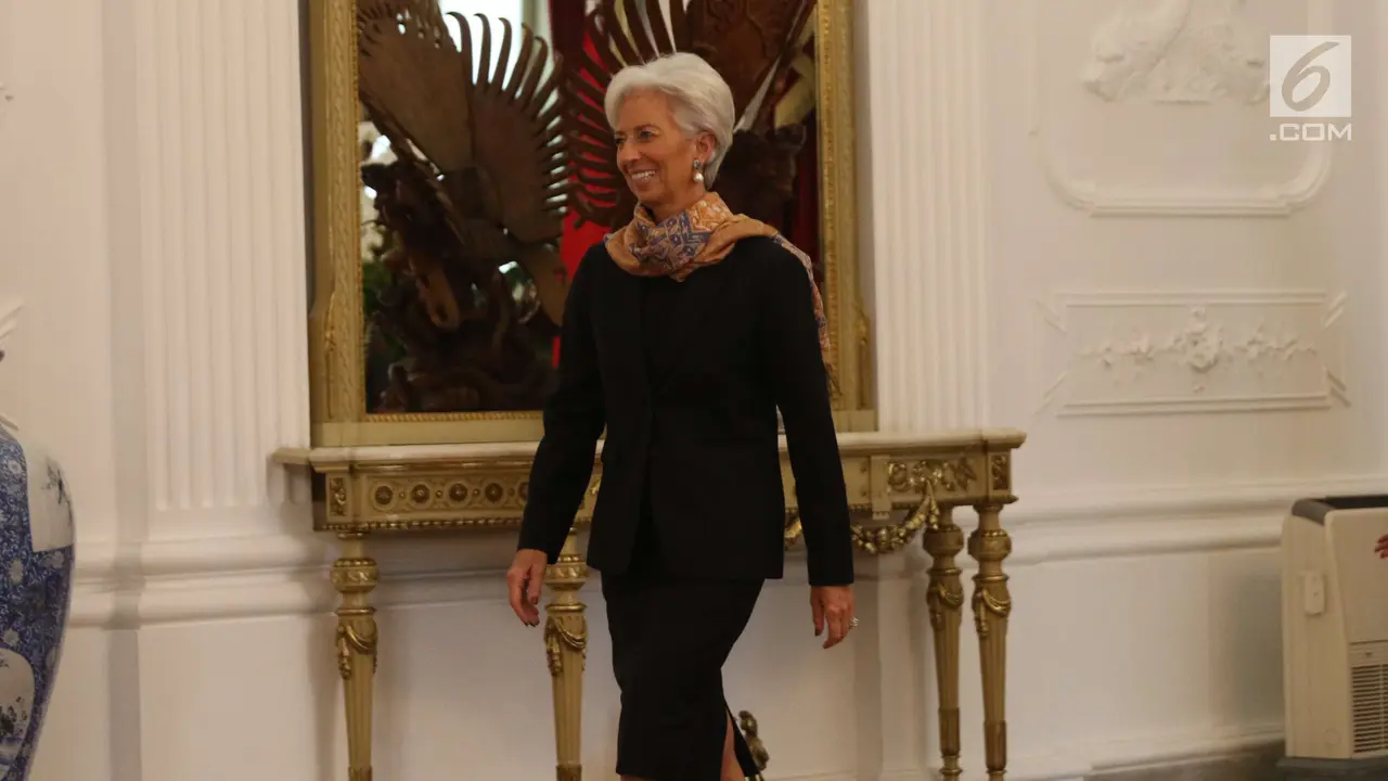 Jokowi Terima Kunjungan Bos IMF Christine Lagarde